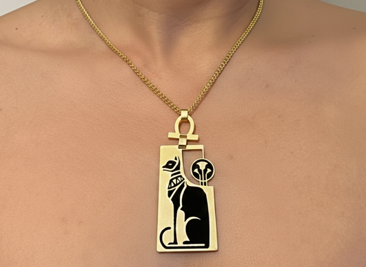 Egyptian Cat Necklace