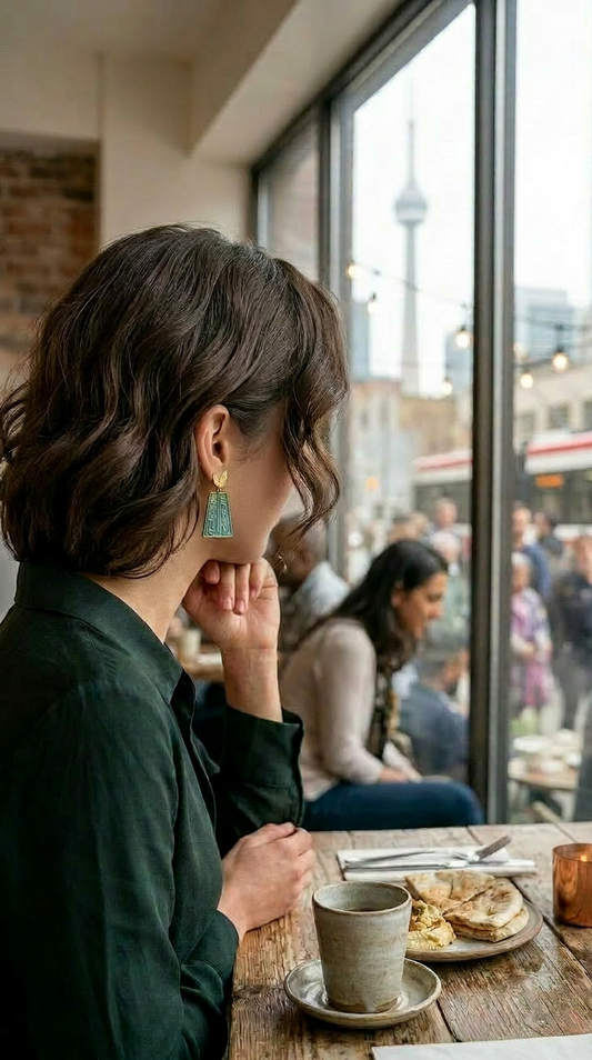 Bluerust Isis Earrings